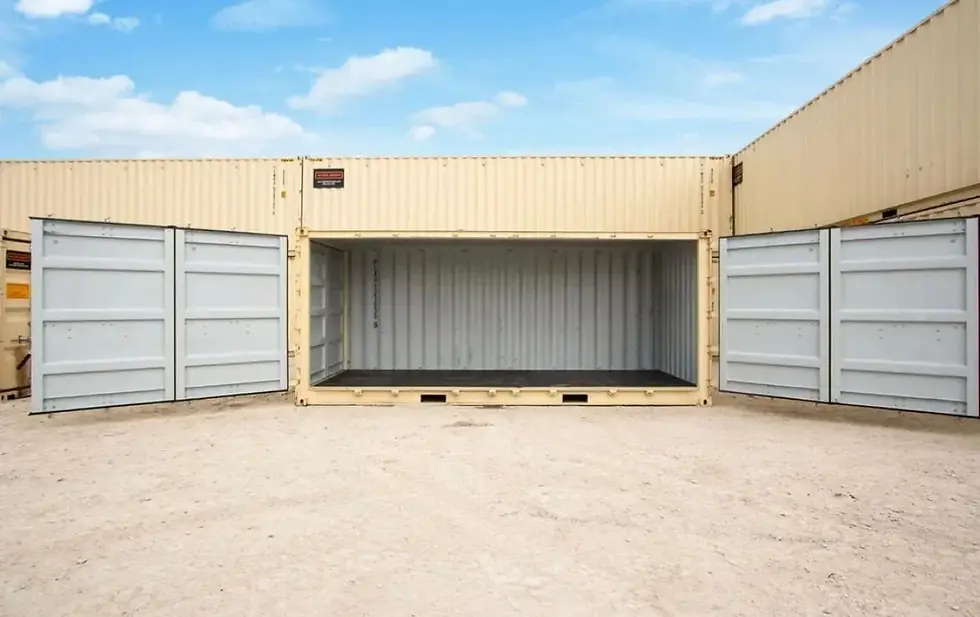 New 20ft Beige Side-Opening Container - Unit 017, photograph 2