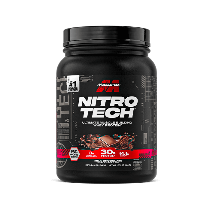 Nitro-Tech - Vanilla Cream 2 lb - MuscleTech - official product image 1