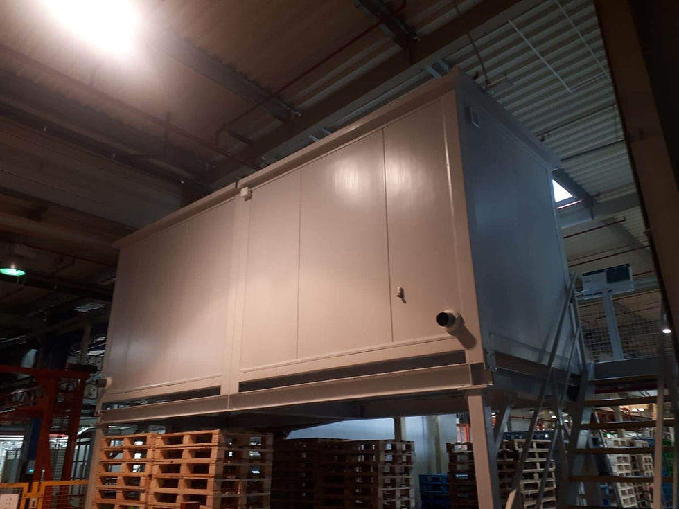 Thumbnail: 6.058m × 4.876m Modular Toilet Block – Elevated Steel Frame – view 5