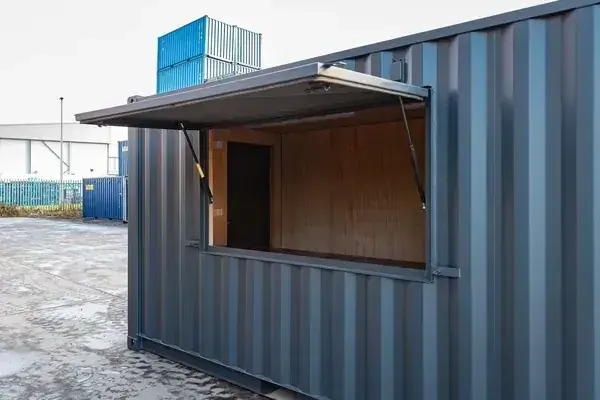 20ft Container Kiosk - Insulated & Wired Fit-Out - product image 1