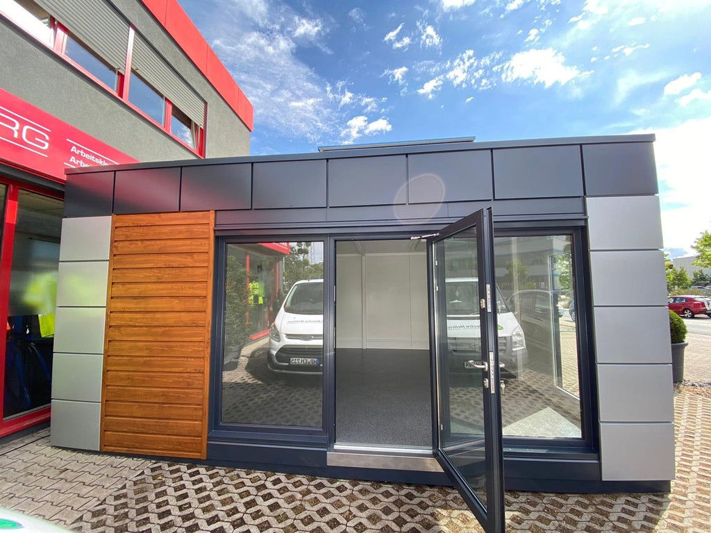 London 6m × 5m Modular Office Container – view 1