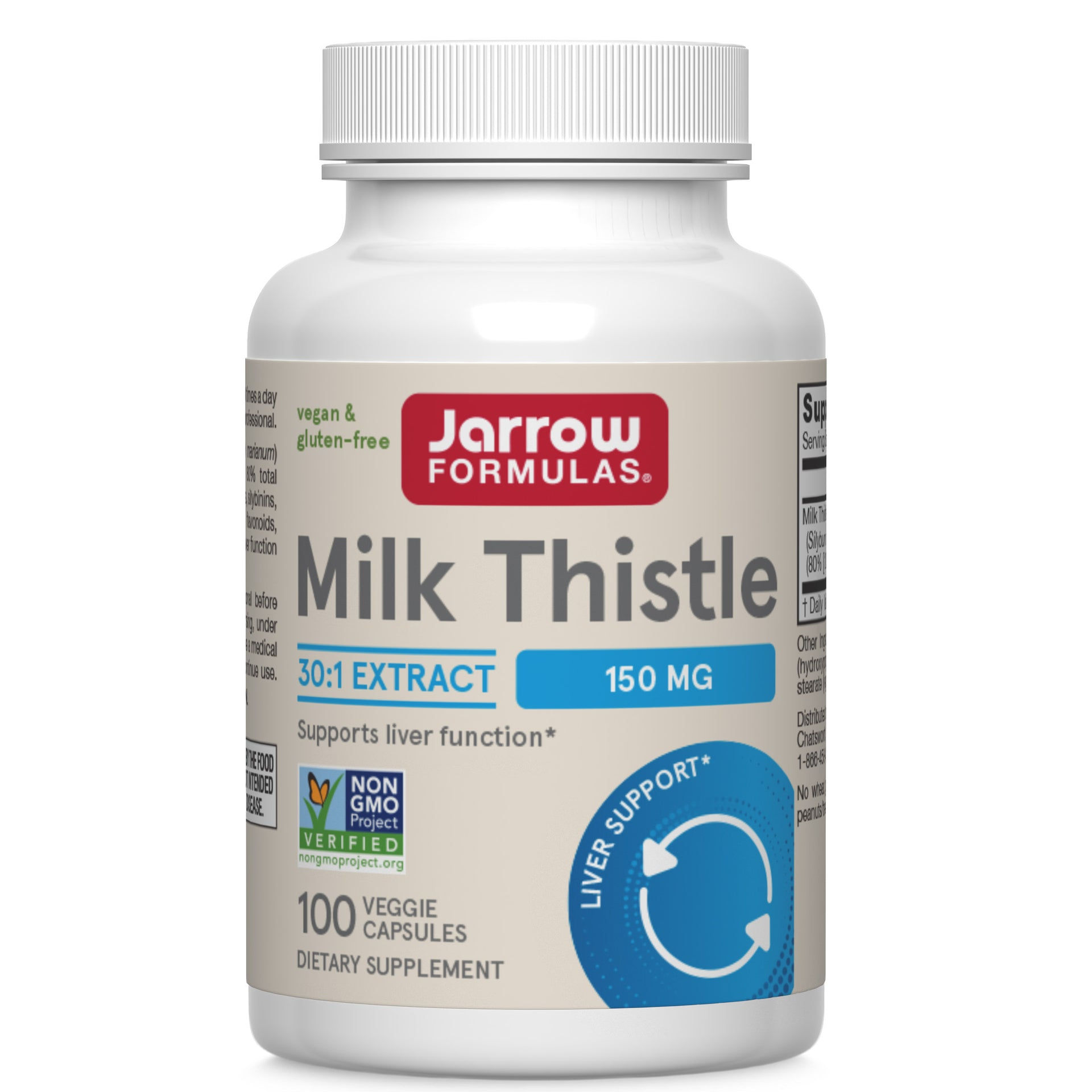 Milk Thistle 150 mg - 2 Pack - Jarrow Formulas - verified product image 1