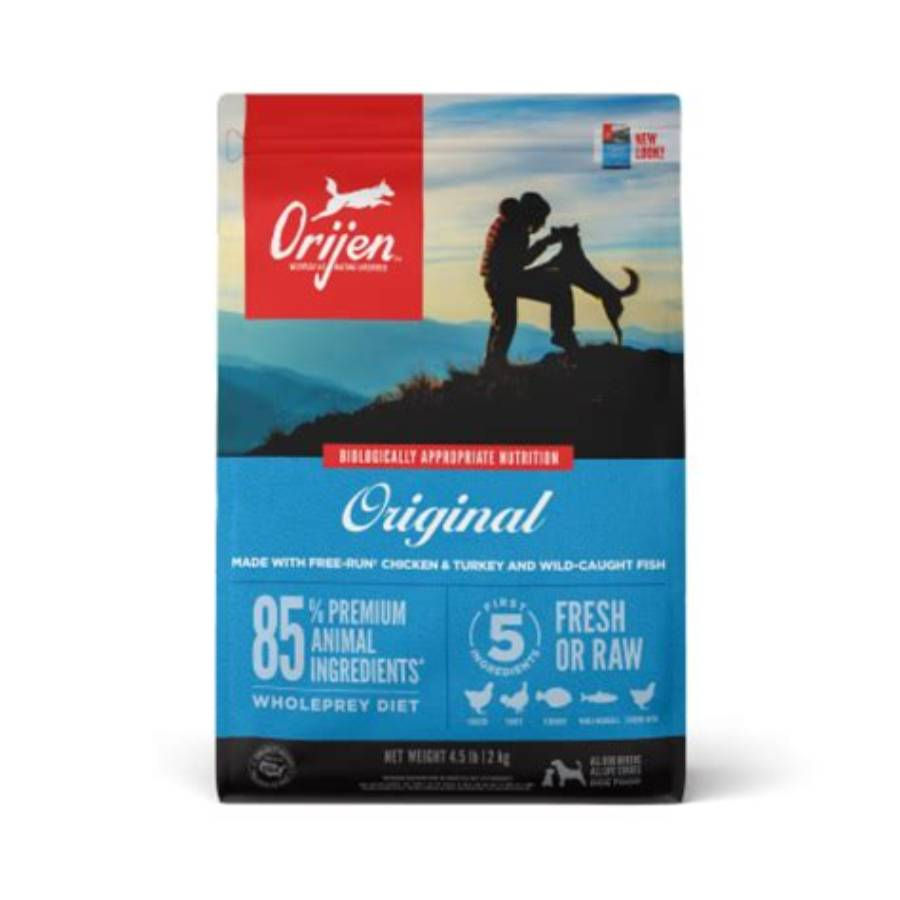 Orijen Original Dry Dog Food 4.5 lb front retail package