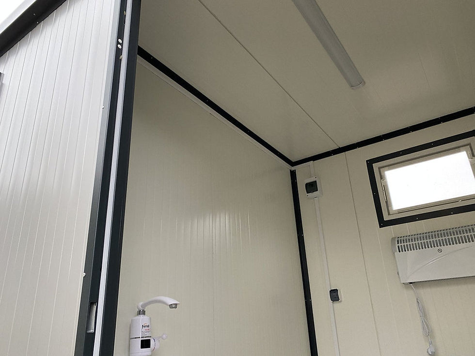 Thumbnail: 3m × 2m Twin Toilet Cabin – HDWC3X2 – view 6