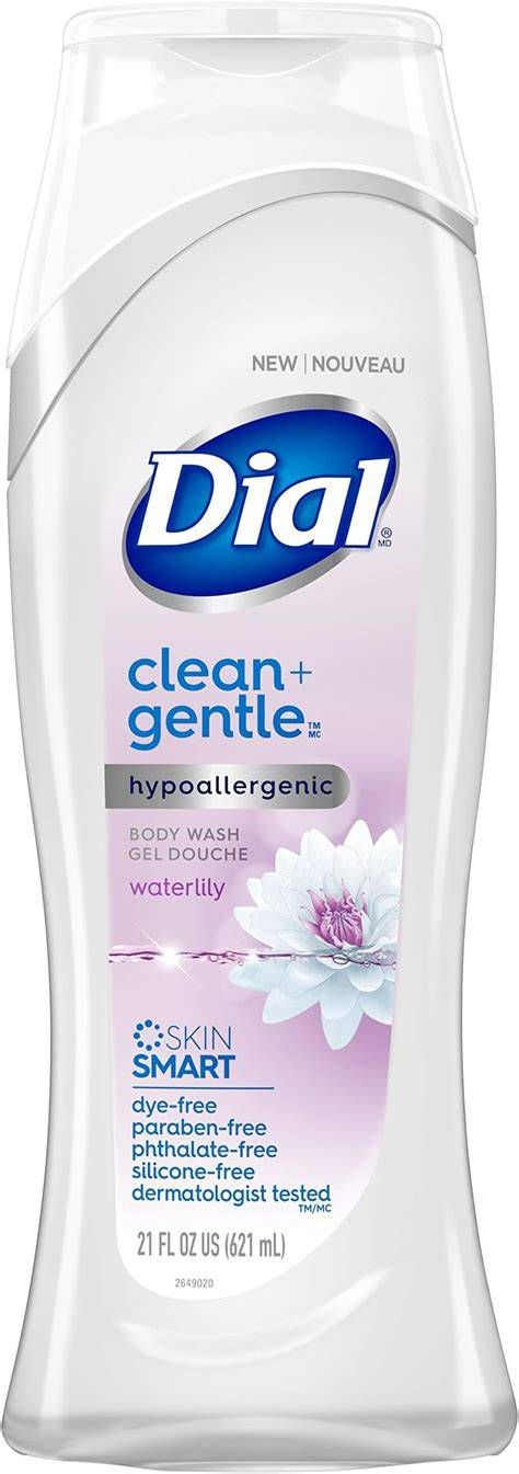 Clean + Gentle Hypoallergenic Body Wash 21 fl oz side view