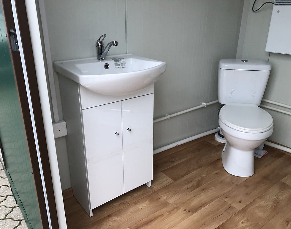 Thumbnail: 4m × 2m Shower and Toilet Cabin with Urinal – view 11