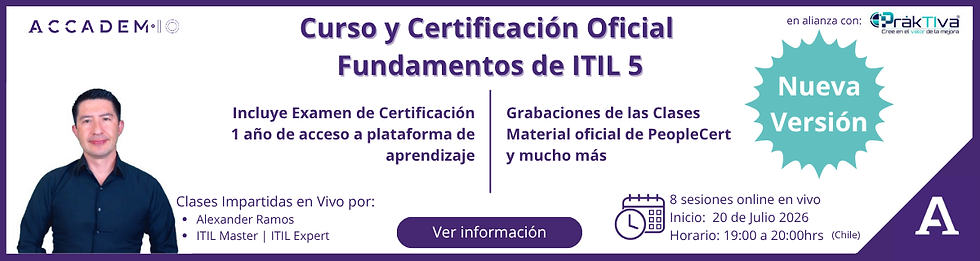 Nueva versión de ITIL