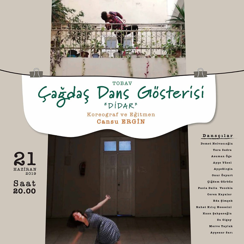 Didar: TOBAV Çağdaş Dans Gösterisi