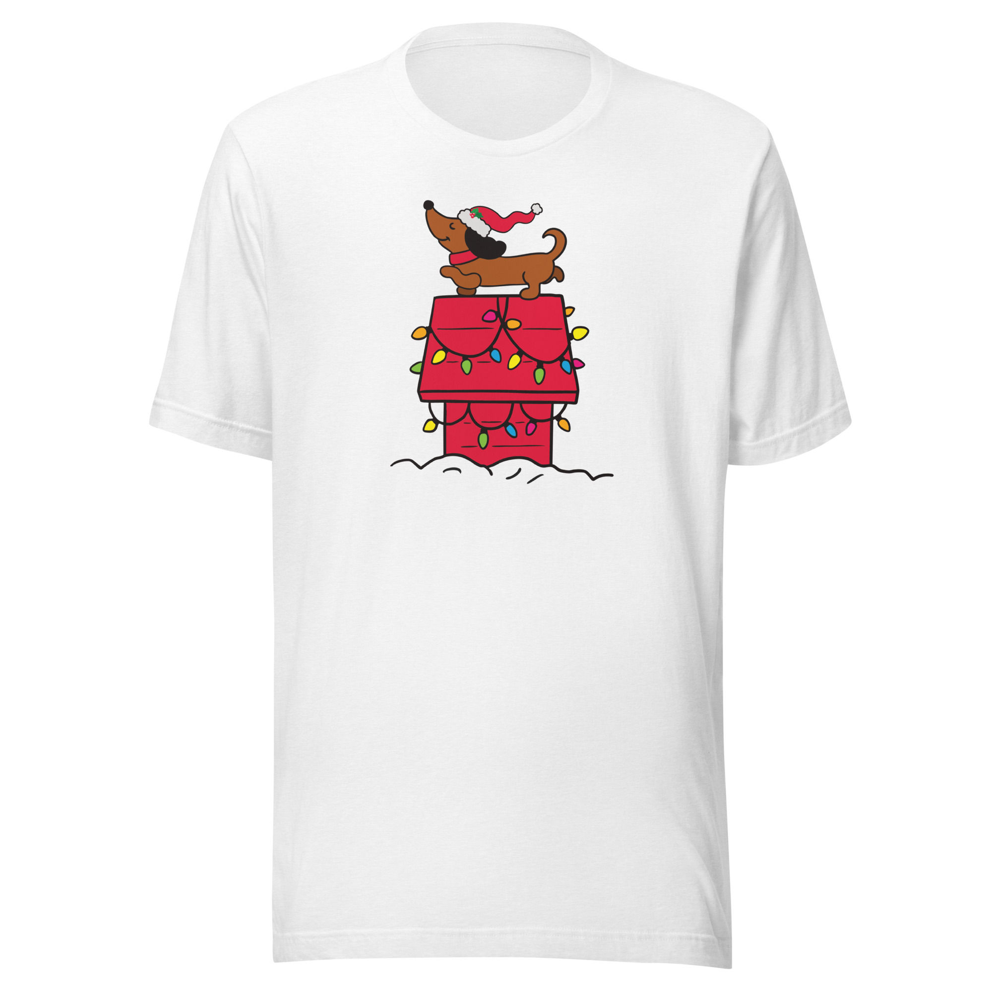 Doghouse Christmas Lights | Softstyle Tee
