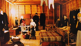 Replication of interior-Immigrant House | Goessel Museum