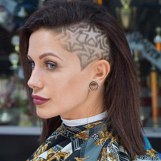 20 Undercut Hair Tattoo Ideas for Girl 20 Undercut Hair Tattoo Ideas for Girl