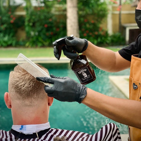Bali wedding Bali Groom Bali Groomsmen barber Bali wedding barber Barber pop up VIP barber