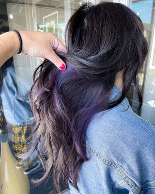 30 Best Peekaboo Hair Color Ideas and Trending Styles 30 Best Peekaboo Hair Color Ideas and Trending Styles