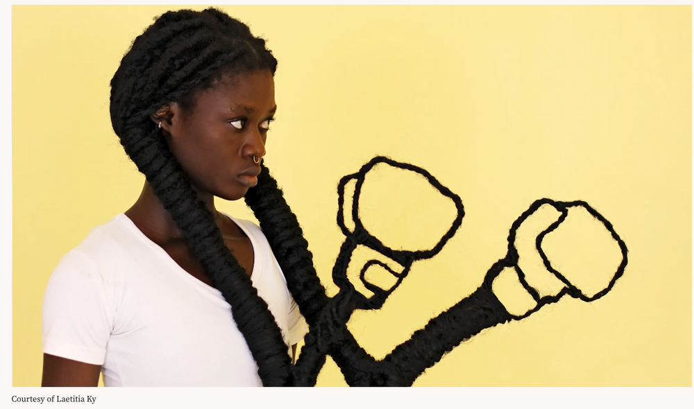 This Artist Creates Hair Sculptures With Powerful Messages