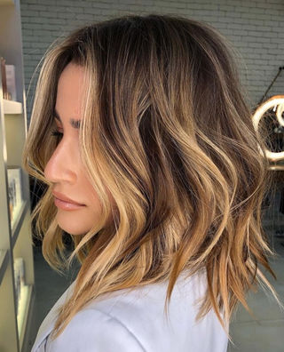 Balayage ombre sales short hair