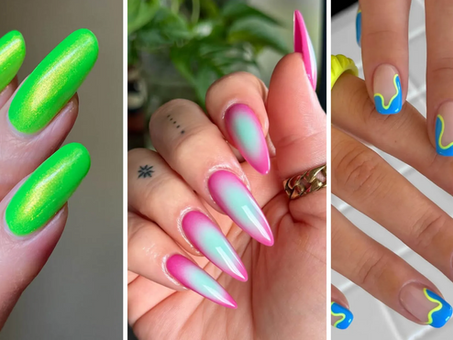 11 Neon Nail Looks That Are Less Day-Glo, More Loud Luxury