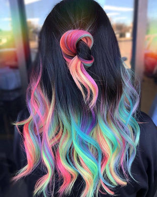 Cute hair color top
