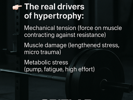 What Actually Drives Hypertrophy? (And Why There’s No Magic Lift)
