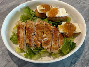 Forest-Seared Chicken Salad