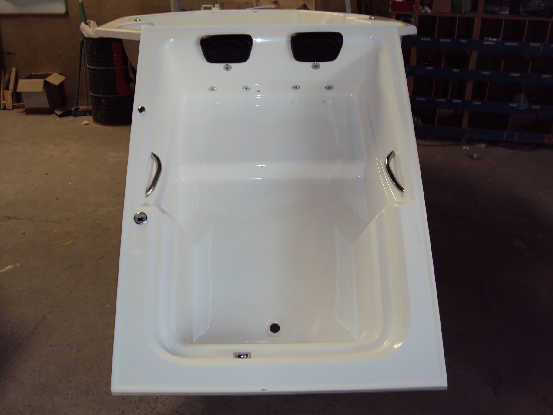 Lisboa (182) Dupla Completa - Banheira de Hidromassagem - 1,82x1,20x0,45cms