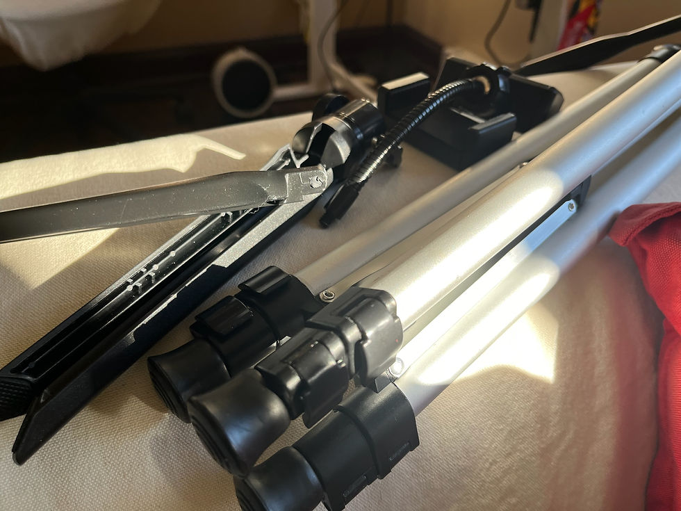 RIP, tripods number 2 and 3