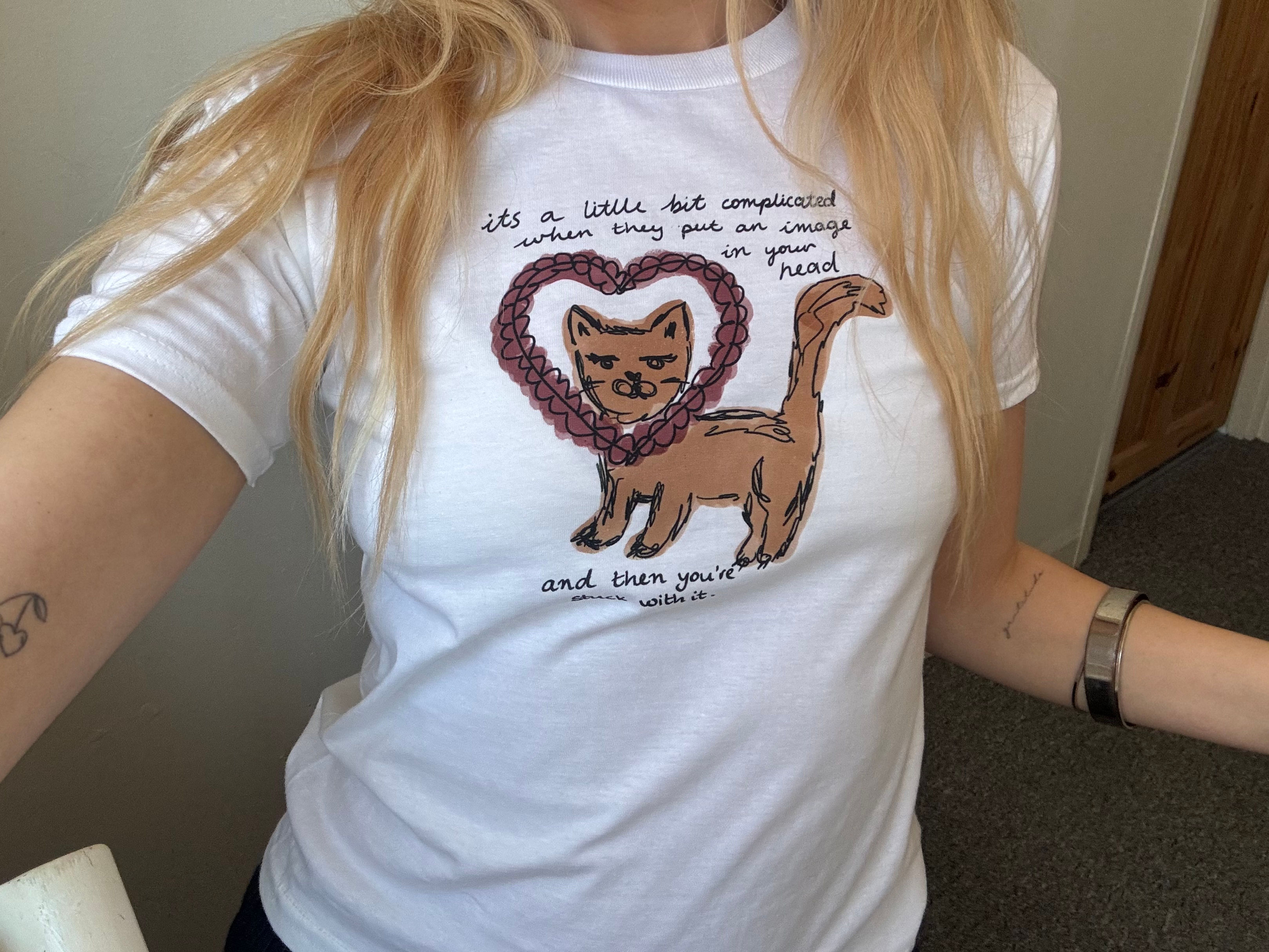 It's a little bit complicated tee