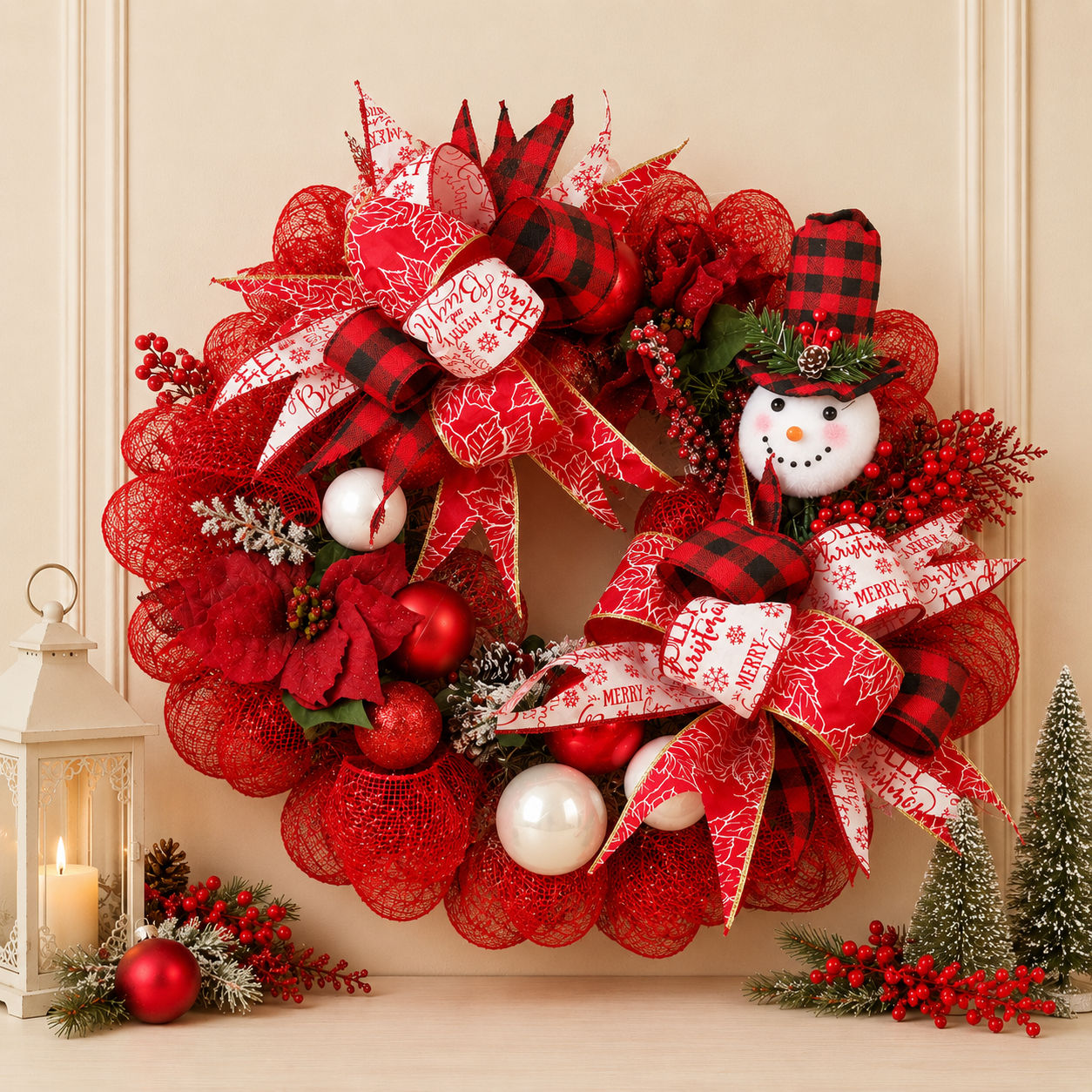 20” Holiday Wreath 