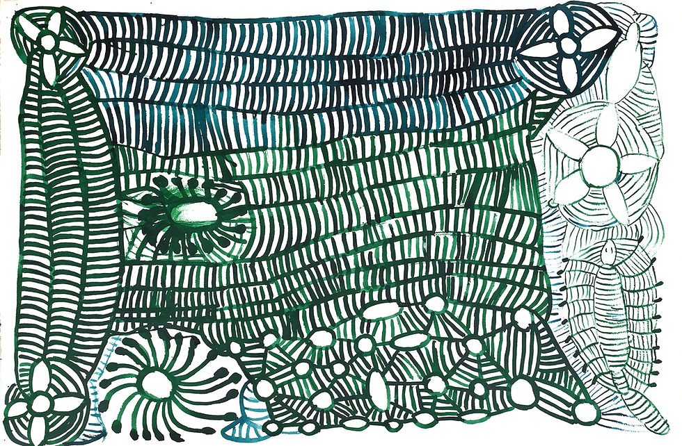 DORIS BUSH NUNGARRAYI - BUSH MANGARRI TJUTA