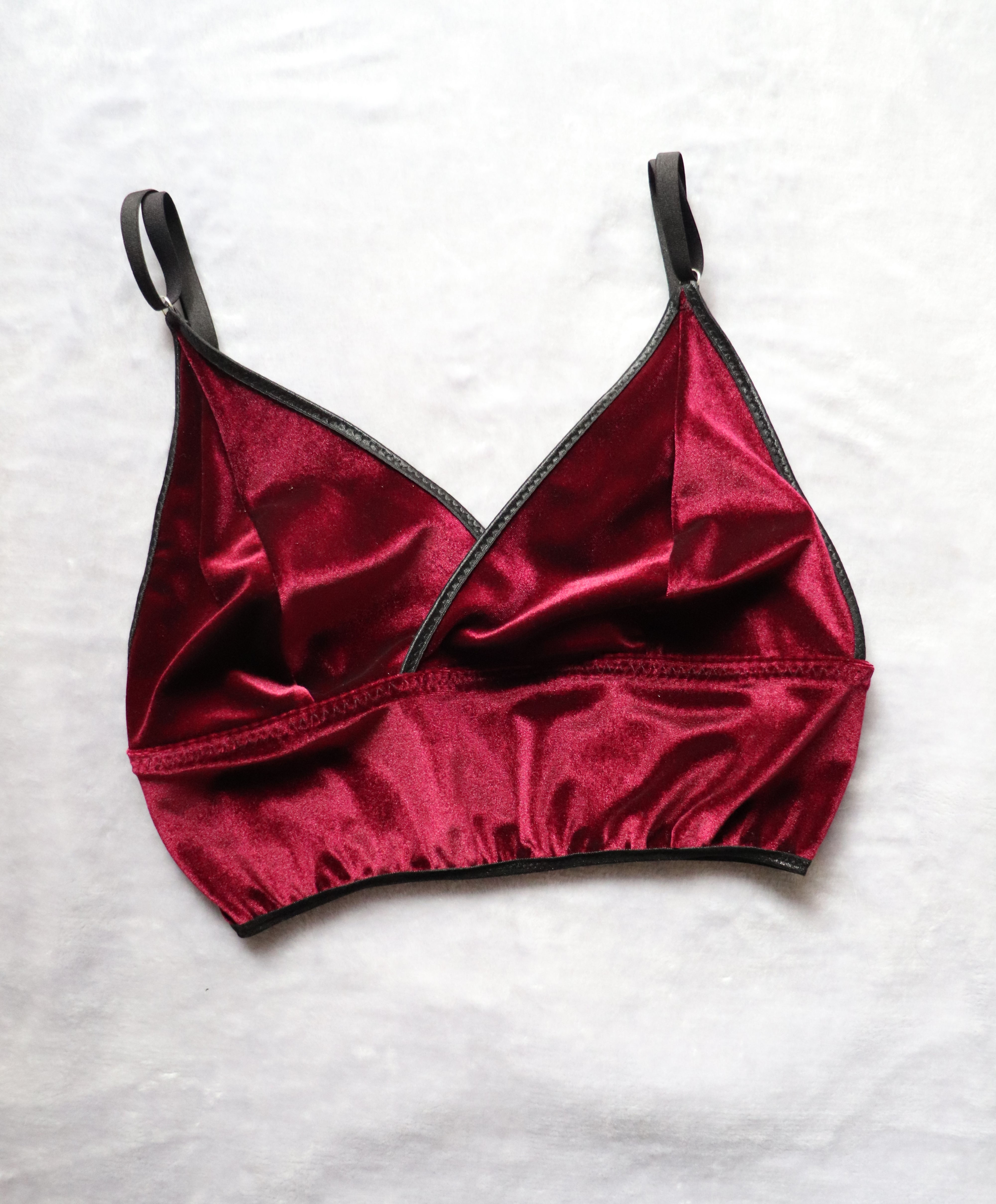 Velour Bralette