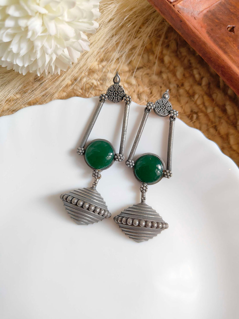 Thumbnail: Thrishul Hanging Earrings 