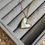 Thumbnail: MOP Heart Pendant Chain 