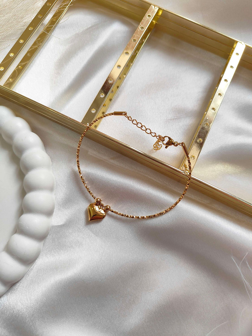 Thumbnail: Heart Charm Bracelet 