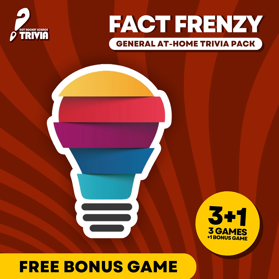 Fact Frenzy General At-Home Trivia Pack