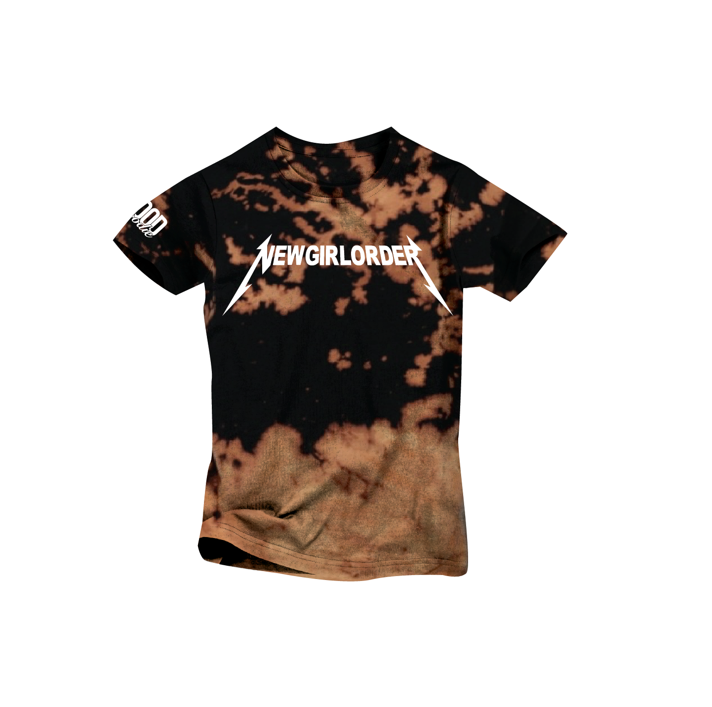 NEW GIRL ORDER NO JUSTICE NO PEACE TIE DYE TEE