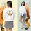 Thumbnail: Personalized Woman's Heavy Blend™ Crewneck Sweatshirt, Cute Baby Highland Cow