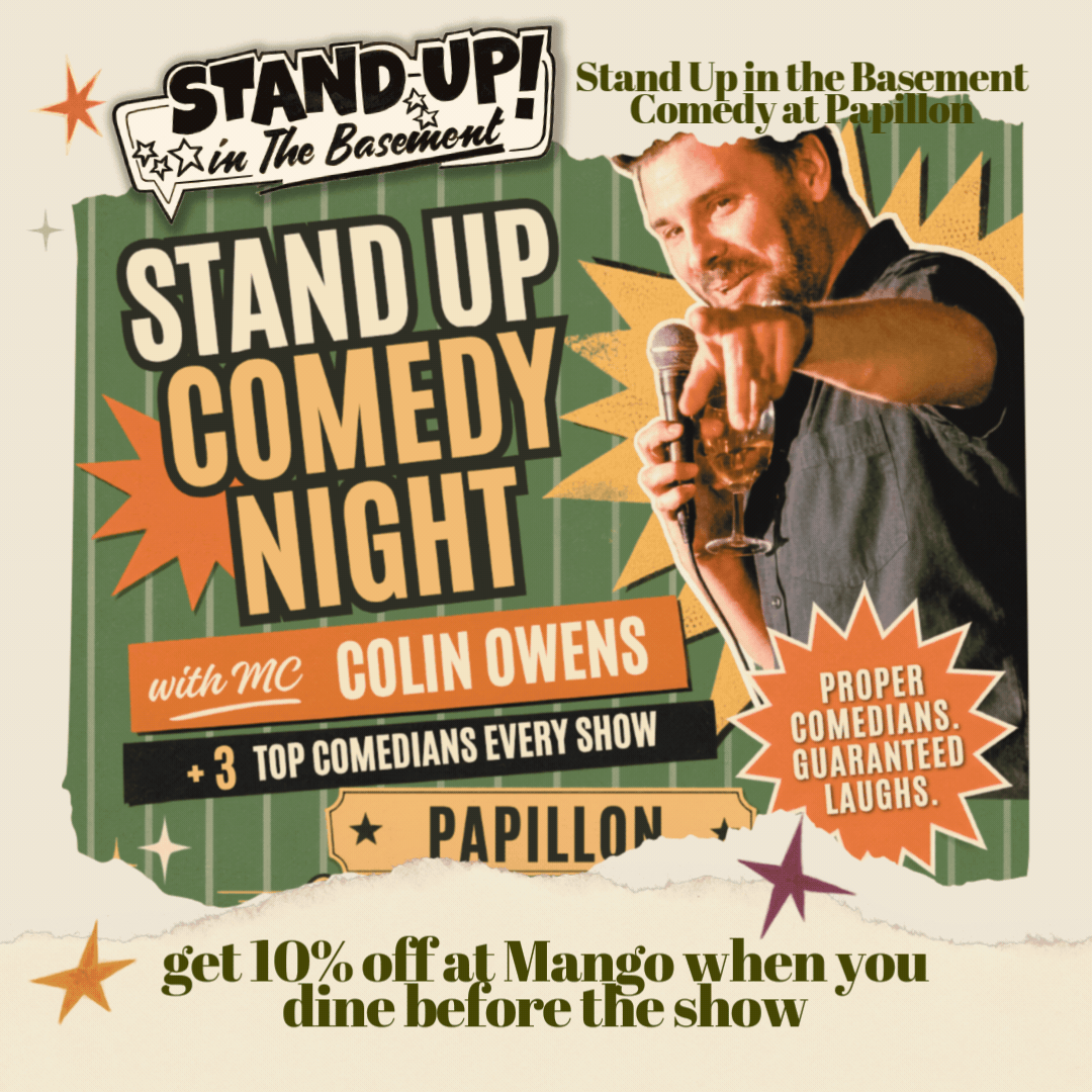 Stand Up in the Basement comedy night at Papillon Southampton