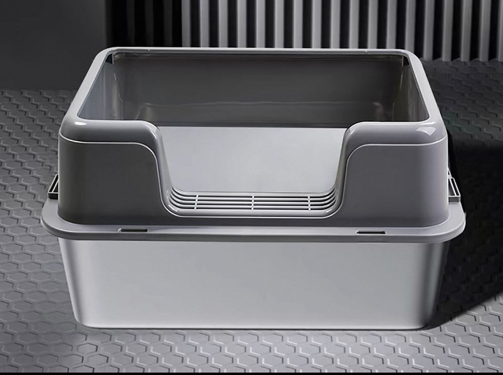 Thumbnail: Stainless Steel Cat Litter Box