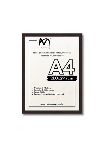 Moldura A4 | Arte Maxx