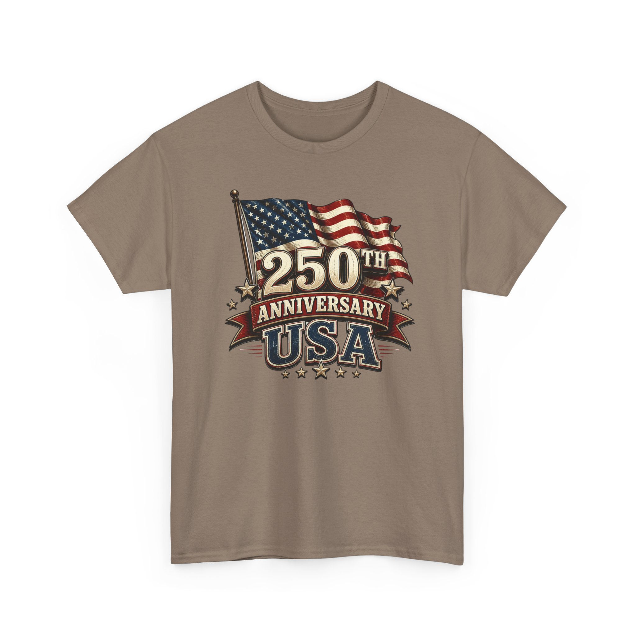250 Years 1776–2026 Patriotic T-Shirt — American Flag Eagle Celebration Tee