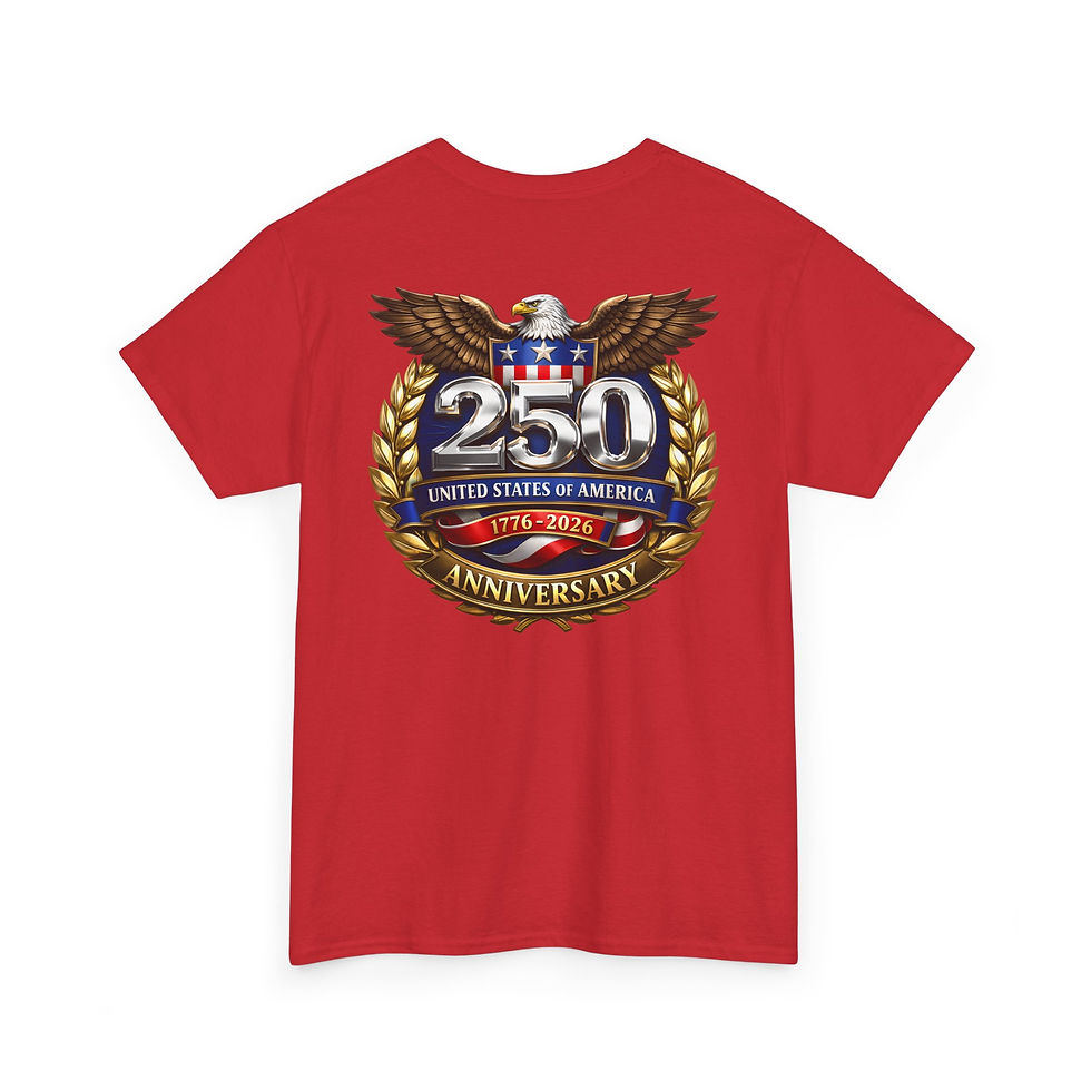 Thumbnail: 250th Anniversary USA Eagle T-Shirt — United States Bicentennial Tee