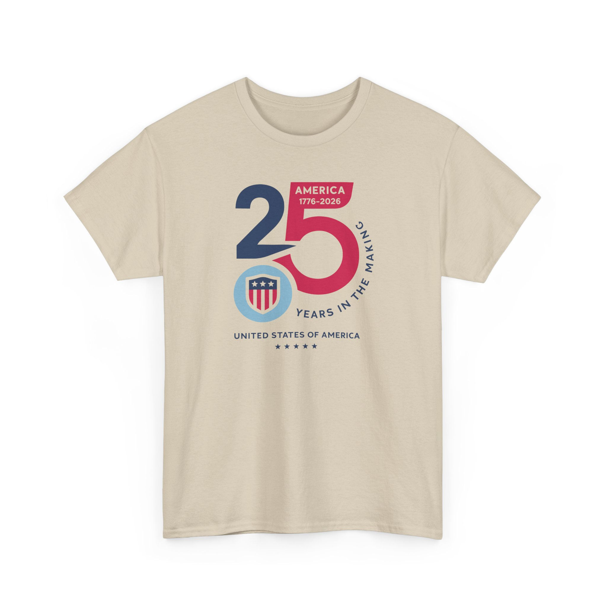25th Anniversary America T-Shirt — "25 Years in the Making" Patriotic USA Tee