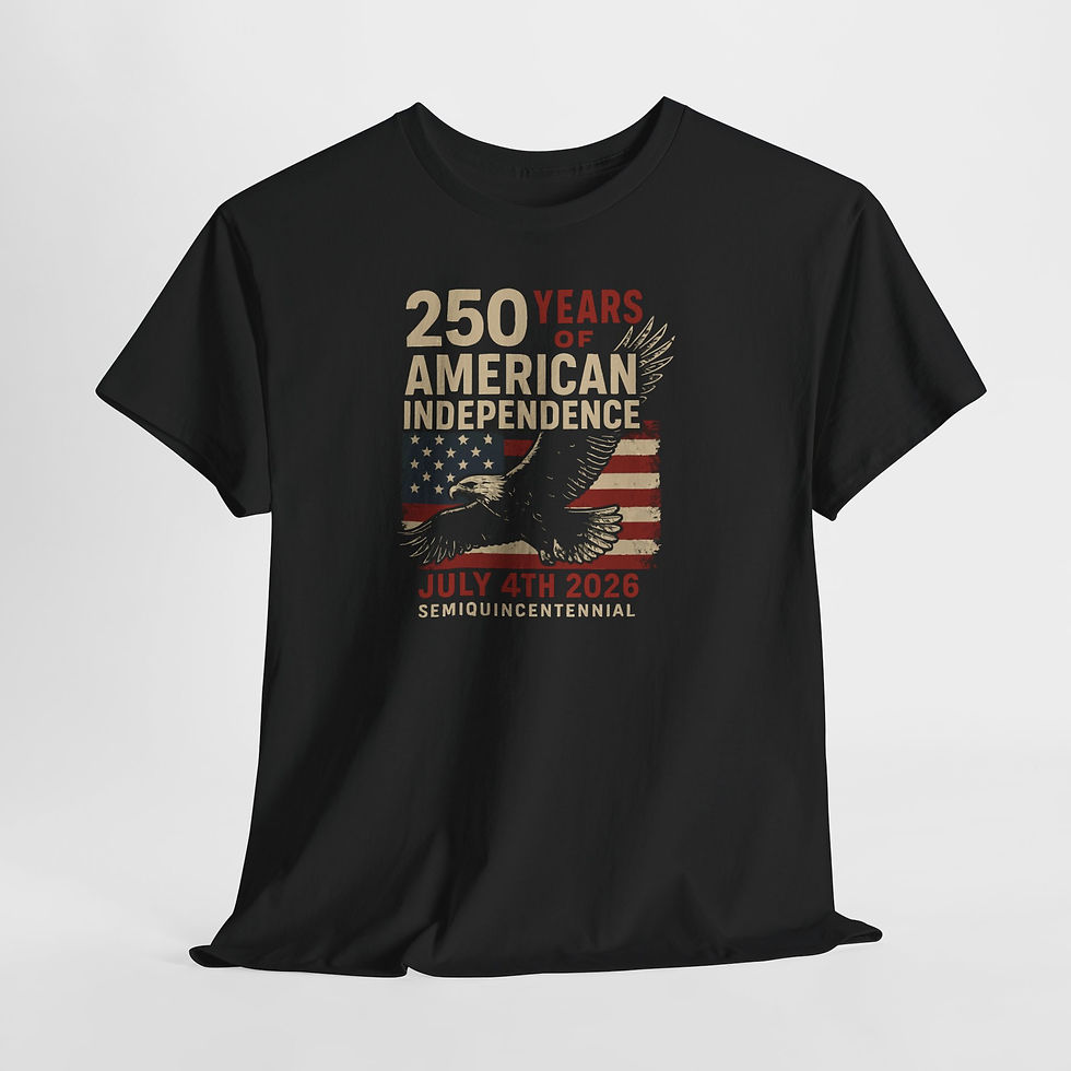 Thumbnail: 250 Years of American Independence-July 4th 2026 Semiquincentennial Eagle Tee