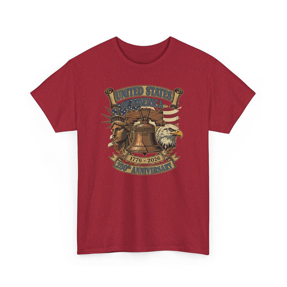 Thumbnail: Liberty Bell Patriotic Tee — American Flag 1776 Vintage Independence Day Shirt