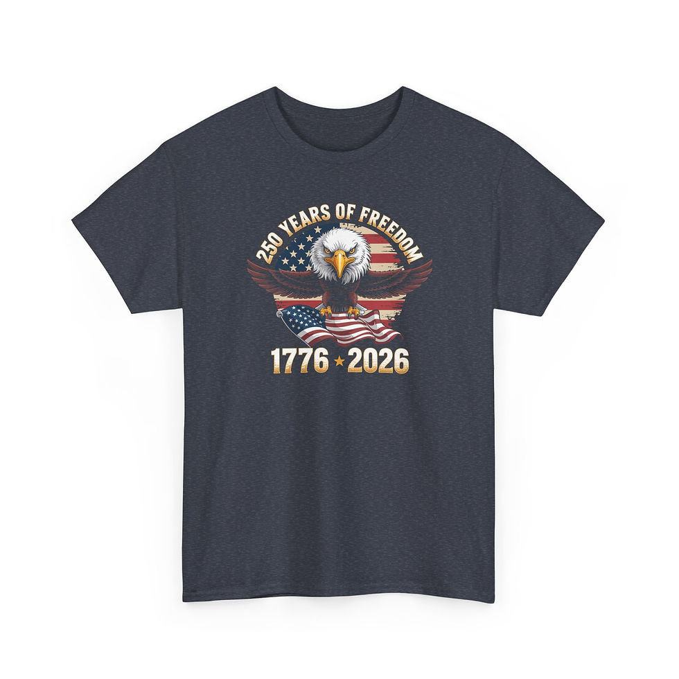 Thumbnail: 1776–2026 250 Years of Freedom T‑Shirt