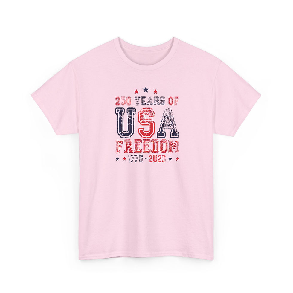 Thumbnail: USA Freedom 250th Anniversary T-Shirt – 1776–2026 Patriotic Tee