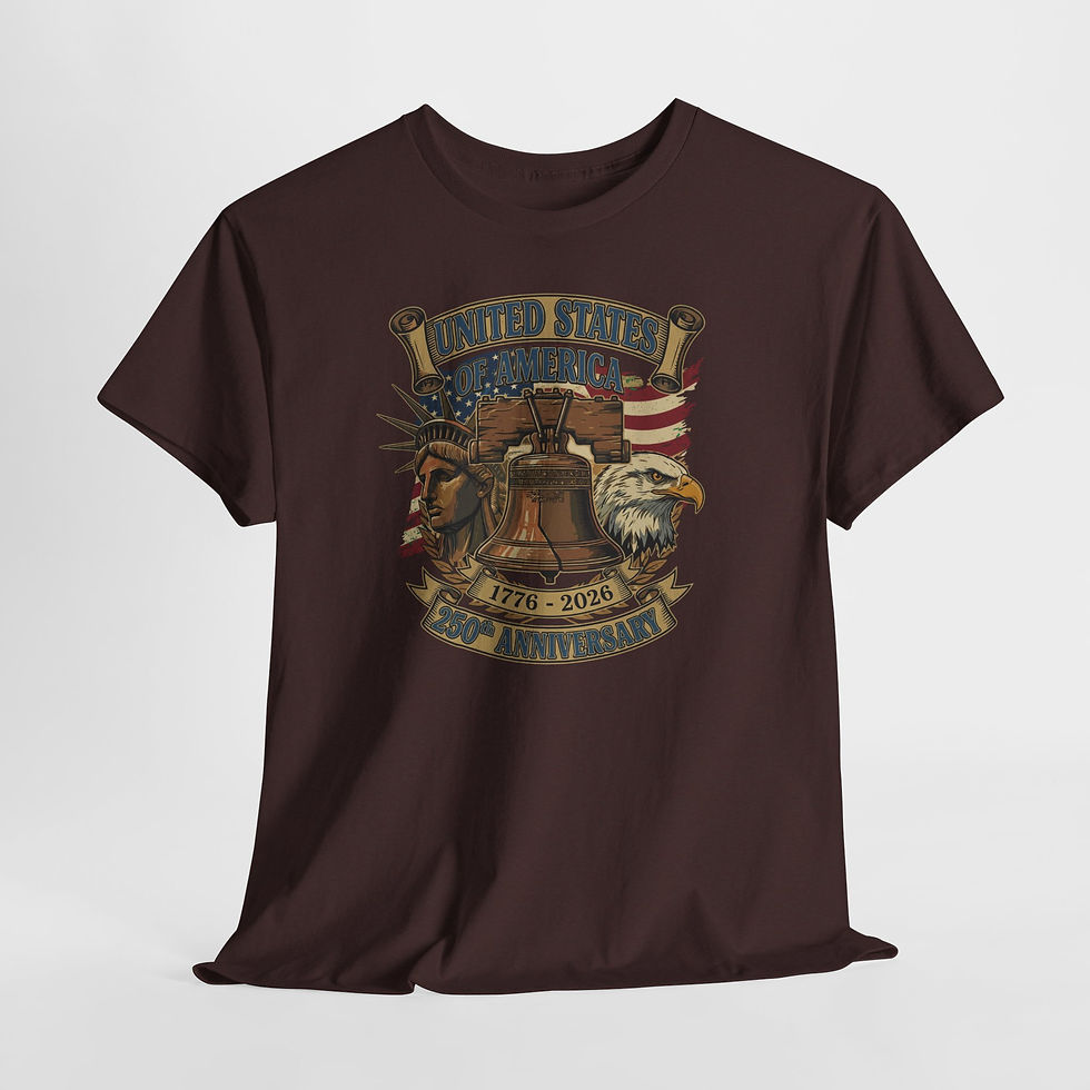 Thumbnail: Liberty Bell Patriotic Tee — American Flag 1776 Vintage Independence Day Shirt