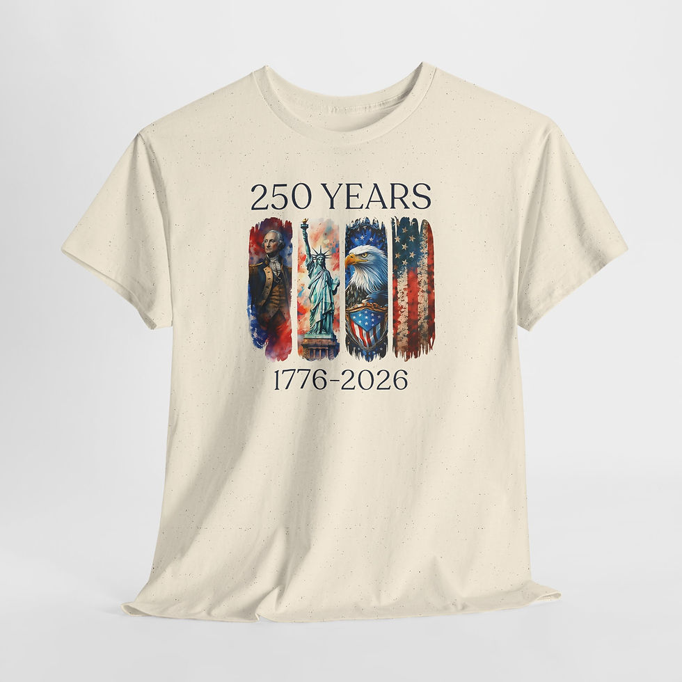 Thumbnail: 250 Years 1776-2026 Patriotic-Statue of Liberty American Flag Anniversary Shirt