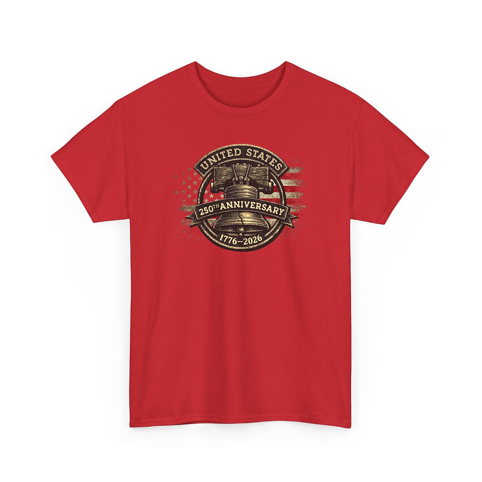Thumbnail: 250th Anniversary— Vintage American Flag 1776–2026 Commemorative Tee