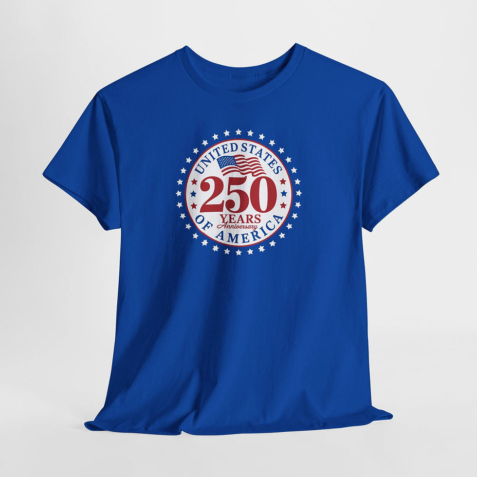 Thumbnail: 250 Years of America-United States 250th Anniversary Patriotic Tee