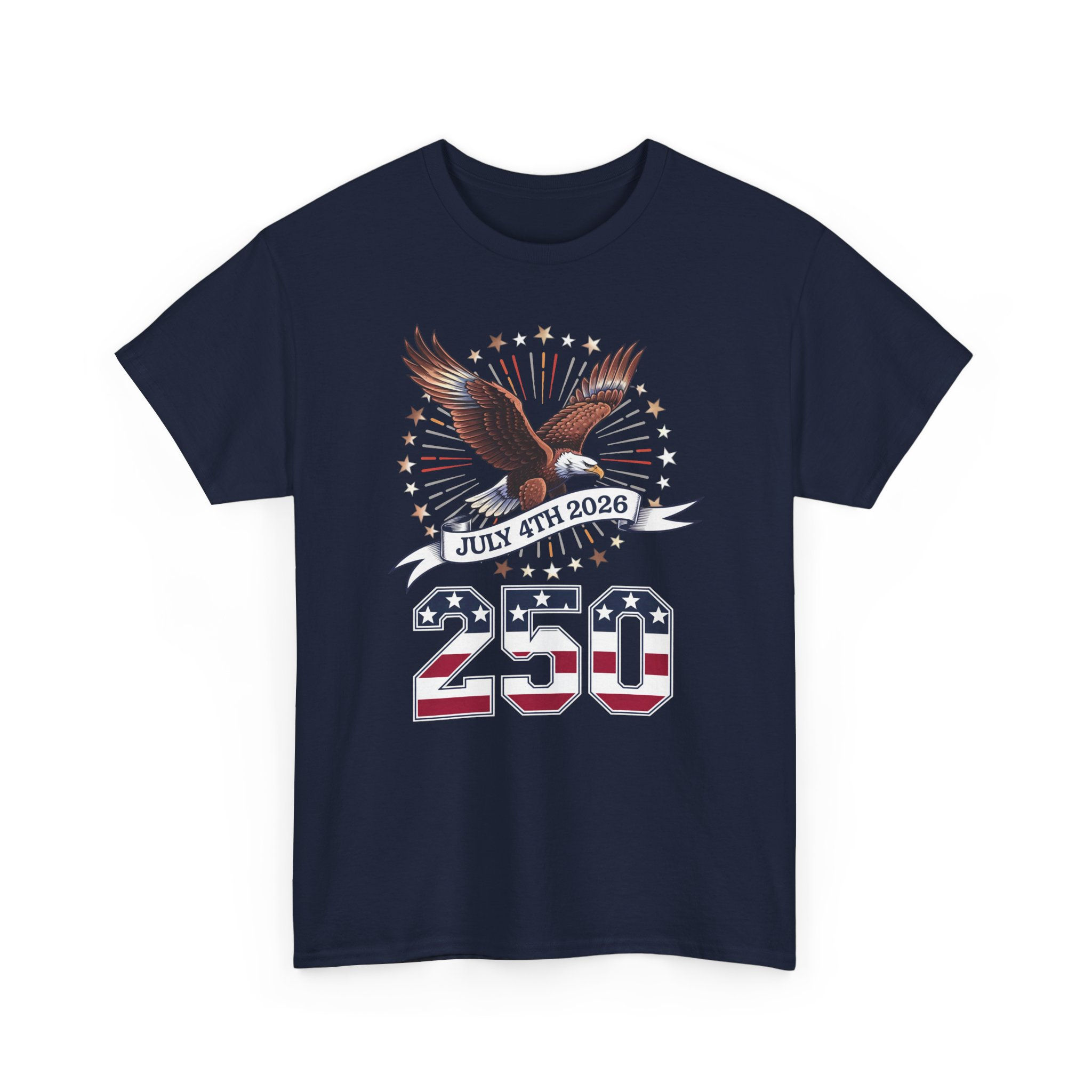 American Eagle 250th Anniversary T-Shirt — July 4th 2026 Patriotic Tee